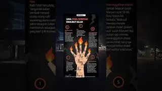 Lima dosa besar menurut Islam #selfreminder
