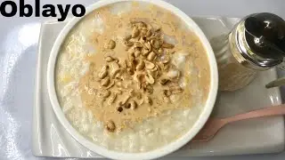 HOW TO MAKE OBLAYO/ EYOR , ROCKS. GHANAIANS MOST LOVED BREAKFAST.