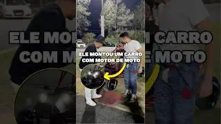 Montou um KART com 10 MIL Reais! #carros #kart #moto #ocaradochapeu #automobile #entrevista