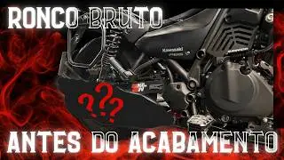UM GOSTINHO DO RONCO! Escape Eliminator 500 teste bruto (antes do acabamento)