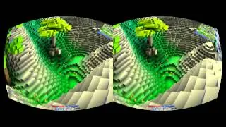 Cube World Alpha - 1st Person Combat With Oculus Rift