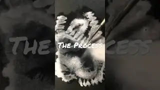 Errant Morphology VIII: The Creative Process - Abstract ink Art  - Artist Matthew Zaidan