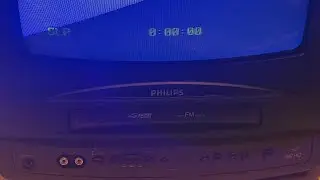 Philips CRT/VHS Combo Testing