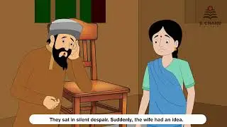 The Poor Scribe and The Moneylender | Rhymes & Stories | School Education #cartoon