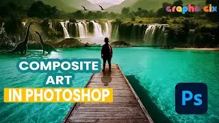 MASTERING Composite Art in Photoshop tutorial Made EASY!