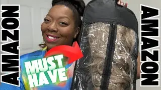 Best Way to Declutter Wigs! Amazon Wig Storage Bags Review | Wig Organization Must-Have!