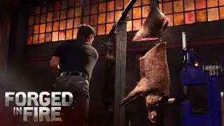 Make Room for the Rhomphaia As It HACKS the Final Round (Season 5) | Forged in Fire