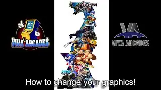 How to change Megacade (Arcade) graphics installation!