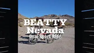 Beatty NV Dual Sport Ride Part 2 GPX map of ride.