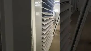 Mining container adjustable shutters display for russia