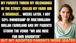 My Parents Threw Me Out for Working on a Farm -Then Watched From Security as I Became 50% Owner