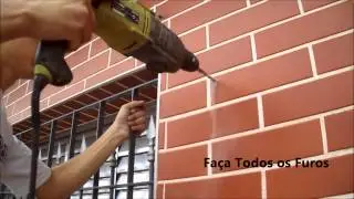 Toldo em policarbonato - Manual de instalação