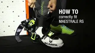 HOW TO Correctly fit MAESTRALE RS