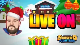 LIVE DE NATAL E UPDATE DO 💥(Sword Fighters Simulator)💥
