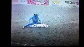 Marty Becker calf roping