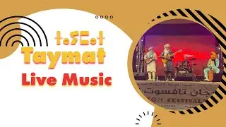 Taymat performing &ldquo;Azenzey&rdquo; at Ait Ouzzine 2025 Festival for Immigrant 🎶✨