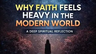 Why faith feels heavy in the modern world - A deep spiritual reflection