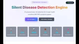 Silent Disease Detection Engine