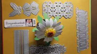 3D origami 818 Bloom sunflower!