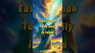 easy sunnah to do daily in islam #islam #islamicstatus #islamicvideo #islamicguide #sunnah