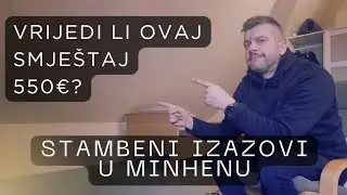 Moj smještaj u Minhenu: 550€ za ovu sobu!?
