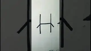 Chair drawing letter H | how to draw chair #chair #shorts #drawing #easydrawing #viral #chairdrawing