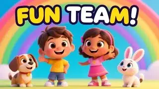 Mia & Rohan&rsquo;s Animal Friends 🐶🐱 | Fun 3D Cartoon Team Song for Kids 🌈