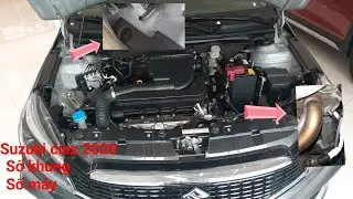 Suzuki Ciaz 2020 Xem số khung, số m&aacute;y - hướng dẫn Đăng k&yacute; Xe &ocirc; t&ocirc;