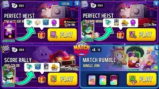(3 Solo+1 Match Rumble) Social Media Solo Multiplier Madness/ Column Mania+Rainbow/ Hot Color