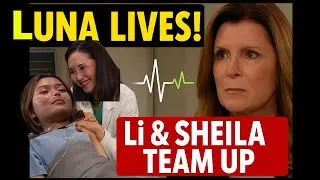 Li & Sheila Unite to Save Luna!  Bold & Beautiful Shocker | B&B Reca