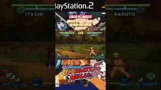 Itachi vs Naruto, Naruto: Ultimate Ninja 5 3D MOD @vifemesojogos6656  #naruto #itachi #uchiha #ps2