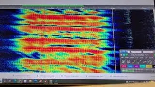 Intruder on 7.100 Mhz Ham Band by Military transmission