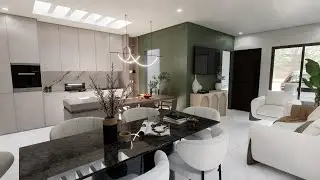 CASA MUY COMPLETA DE 1 NIVEL con COCINA CON BARRA