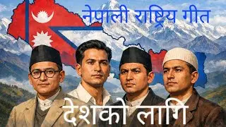 नेपाली राष्ट्रिय गीत ।। देशको लागि ।। सुभाष गौतम ।। 2082