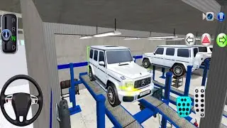 New Mercedes G-Wagon SUV car in Auto Repairing Shop - 3D Driving Class 2026 - best Android Gameplays