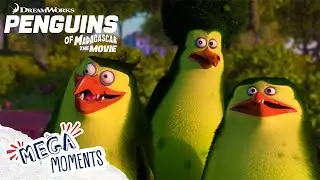 The Penguins Are Looking Spooky! 👻 | Halloween Special 🎃 | Penguins of Madagascar | Movie Moments
