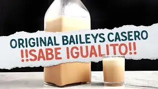 🥃 C&oacute;mo hacer Baileys Casero en 2 Minutos!! Licor de Whisky Casero