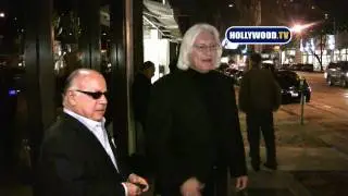 Frank DiLeo And Friend At Madeo Restaurant