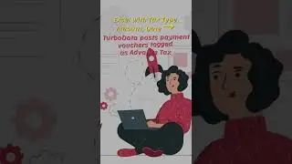 Automate advance tax entries creation Turbodata Tally #short #shorts