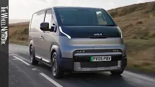 2026 Kia PV5 Cargo L2 H1 Plus 71.2 kWh 3dr FWD | Steel Grey | Driving, Interior, Exterior (UK Spec)