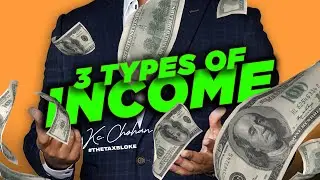 3 Types of INCOME YOU NEED TO KNOW