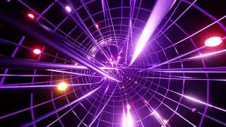 3 hour 4k metallic purple color neon Waves abstract background video loop , animation live
