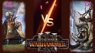Can Steam Tank (Volley Gun) Beat Thundertusk in Total War: Warhammer 3?
