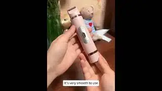 Dual-Head Electric Shaver for Silky Smooth Legs & Lips!