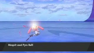 Mesprit uses Pyro ball