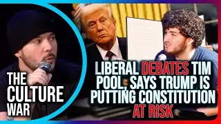 Liberal DEBATES Tim Pool, Says Trump Is Putting The Constitution AT RISK