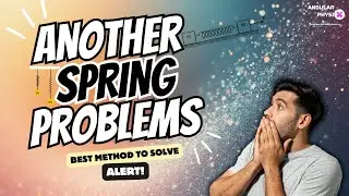 Another Spring Block Problem| Find maximum Acceleration| #physics #jeemains #jeeadvanced #jeebatch