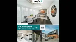 LUXURY 2BD Central Apartment with terrace - K18