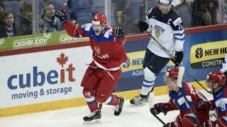 Finalnd - Russia 3:3. World Juniors 2016 Egor Rykov buzzer-beater goal to tie the game
