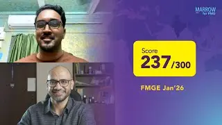 Dr Nikhil (Plan C), 237/300, FMGE Jan&rsquo;26 on his unique way of reviewing GTs & solving 300 MCQs daily